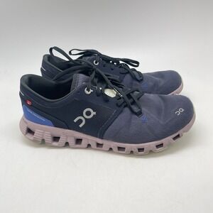 On Cloud X 3 Sneakers Womens 9.5 60.98689 Purple Running Athletic Gym Shoes